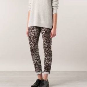 Rag and Bone Leopard Jeans